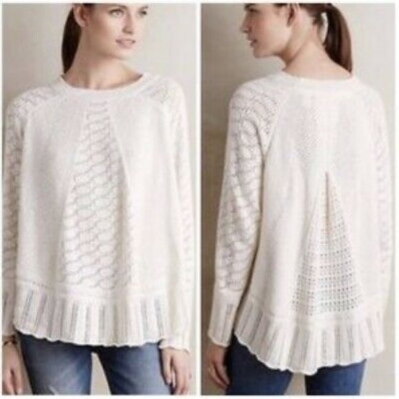 Anthropologie Sweaters - Anthropologie Angel of the North Nulia Sweater M/L